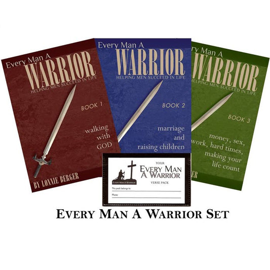 Every Man a Warrior 3 Book Set